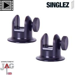 Adaptateur de Ponton Korda Singlez Stage Stand Alu Black (par 2)