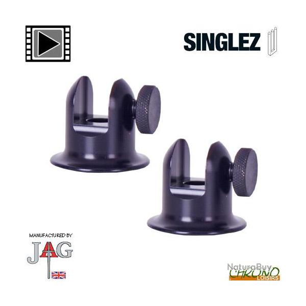 Adaptateur de Ponton Korda Singlez Stage Stand Alu Black (par 2)