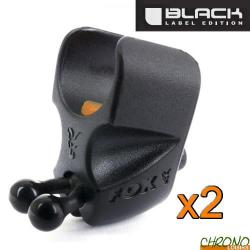 Clip Ligne Fox Black Label Ajustable Rod Clip (par 2)