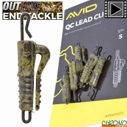 Clip Plomb Avid Carp Quick Change (par 5)