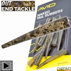 Tétine Avid Carp Naked pour Clip Plomb (par 10)