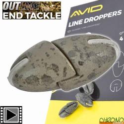 Plombée Avid Carp Line Droppers (par 4)