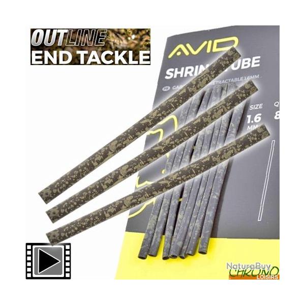 Gaine Thermo Rtractable Avid Carp 1.6mm (par 8)