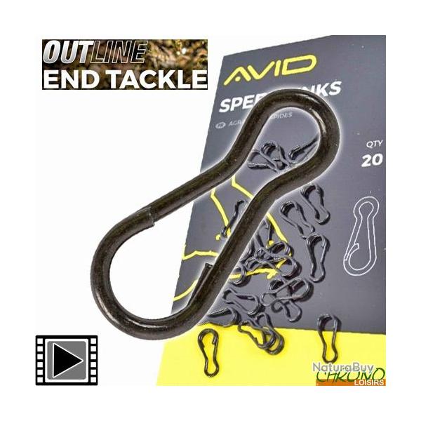 Agrafe Avid Carp Speed Links (par 20)