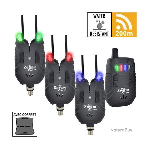 Coffret Carp Zoom Centrale 3 Détecteurs Satellite