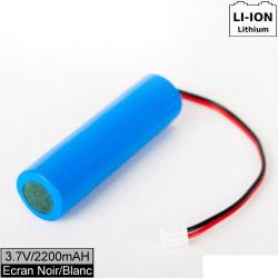 Batterie Lithium Carp Design pour Télécommande Ecran Noir/Blanc 3.7V/2200mAh