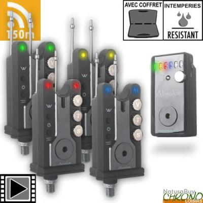 COFFRET DELUXE 4 DÉTECTEURS DE TOUCHES + CENTRALE