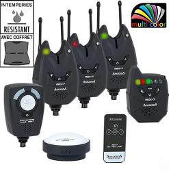 Coffret Anaconda Centrale 3 Détecteurs MGX-7 + Alarme + Lampe