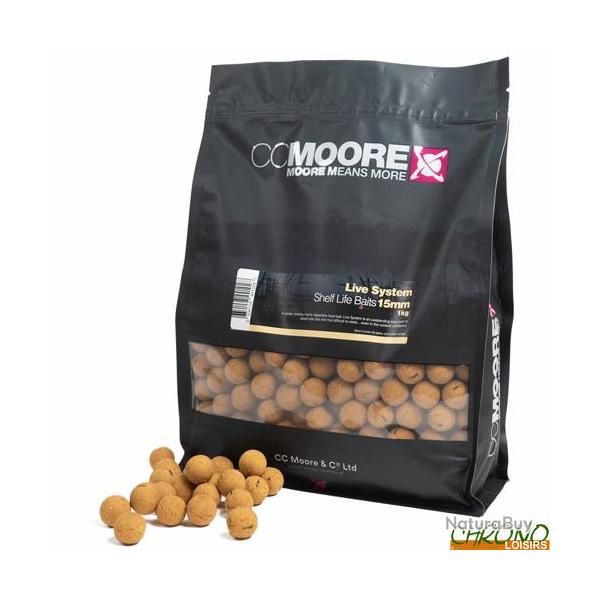 Bouillettes CC Moore Live System 15mm 1kg