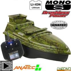 Bateau Amorceur Anatec Monocoque S Camou Oak Lithium Brushless DE-SR07