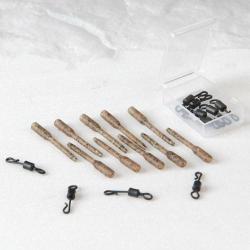 Anti Tangle Extra Carp EXC Court Camo + Emerillon QC T.8 (par 10)