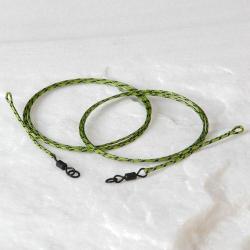 Montage Extra Carp Leadcore avec Emerillon Anneau (par 2)