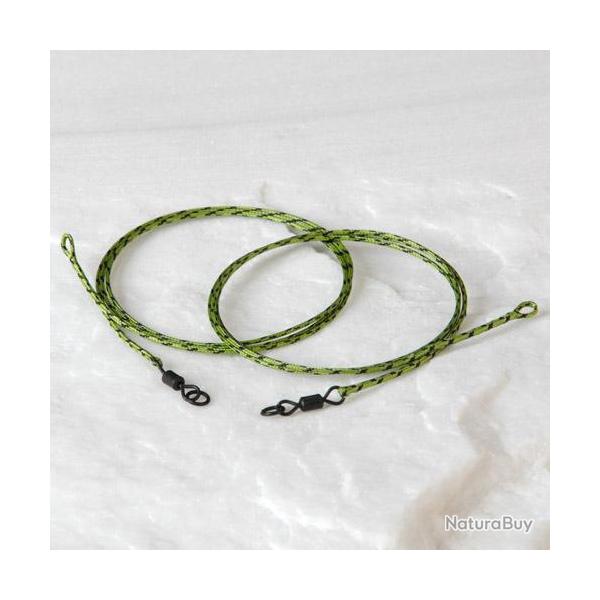 Montage Extra Carp Leadcore avec Emerillon Anneau (par 2)