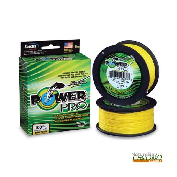 Tresse Power Pro Hi-Vis Yellow 0.28mm 275m