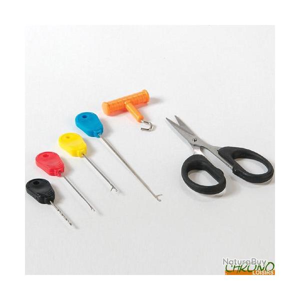 Outils Extra Carp Fil Fishing Boilie Needle Set (set de 6)