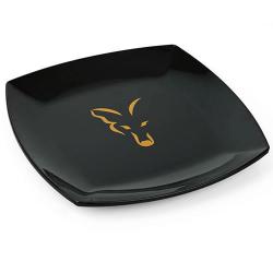 Assiette Fox Black