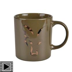 Tasse Fox Green & Camo Head Ceramic Mug