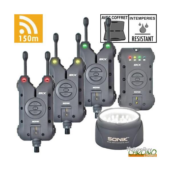 Coffret Sonik Centrale 3 Dtecteurs SKX3 + Lampe