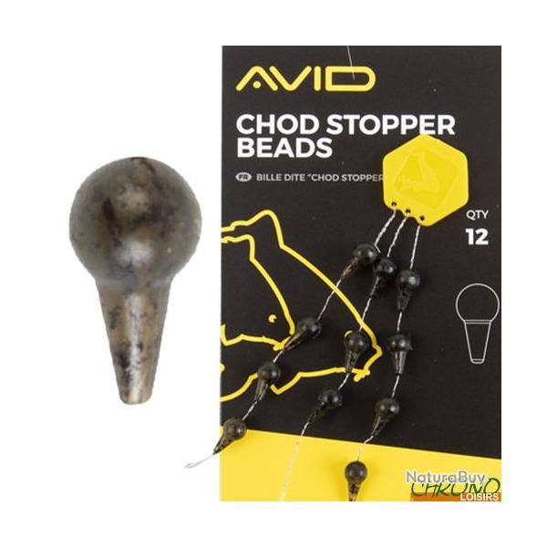 Perle Avid Carp Chod Stopper Beads (par 12)