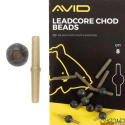 Perle Avid Carp Leadcore Chod Beads (par 8)