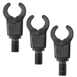 Support Arrière Carp Zoom Marshall Rubber Rod Rest (les 3)