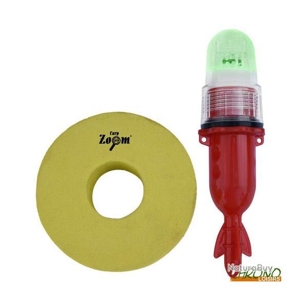 Marqueur Carp Zoom Floating Marker Light Vert + Mousse