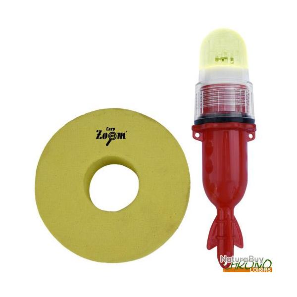 Marqueur Carp Zoom Floating Marker Light Jaune + Mousse