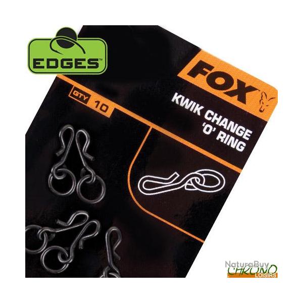 Agrafe Fox Edges Kwik Change Inline Swivel Size 7 (par 10)