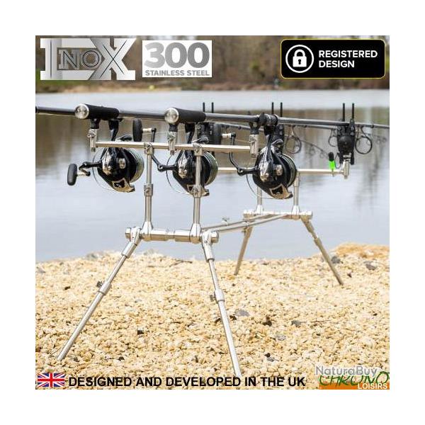 Rod Pod Carp Spirit Inox 300 Complet 3 cannes