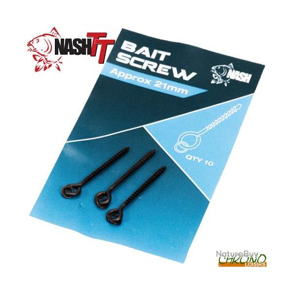 Vis  Appts Nash Bait Screw 21mm (par 10)