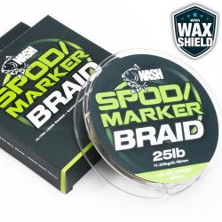 Tresse Nash Spod & Marker Braid LO Viz Green 0.18mm 300m