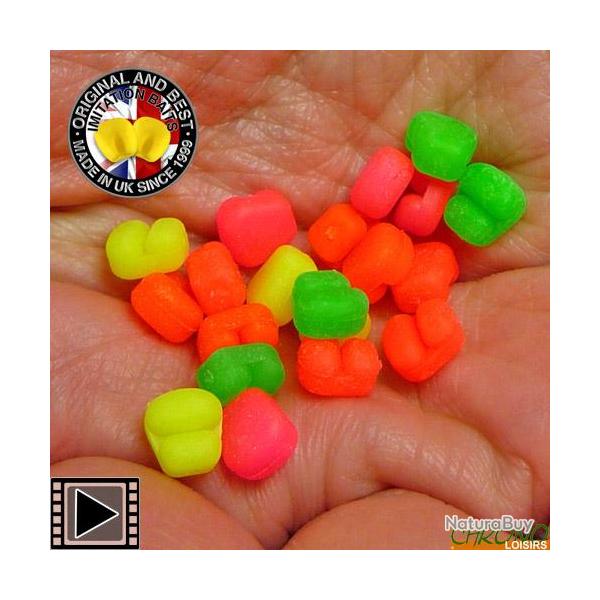 Stops Appts Enterprise Tackle Mas Doux Flottants Fluo (par 20)