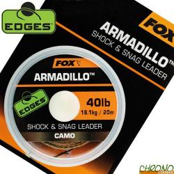 Tresse Fox Armadillo Camo Shock & Snag Leader 20m 30lbs