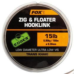 Monofilament Fox Zig & Floater Trans Khaki 0.30mm 100m