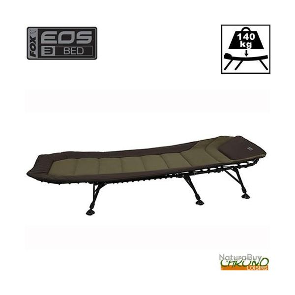 Bed Chair Fox EOS 3 Wide 6 pieds