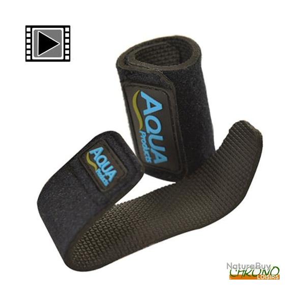 Attache Canne Aqua Products Noprne Rod Straps (par 2)