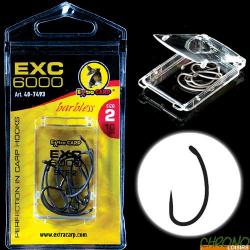 Hameçon Extra Carp EXC 6000 Sans Ardillon (par 10) n° 2