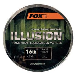 Ligne Fluorocarbon Fox Illusion Trans Khaki 200m 0.35mm