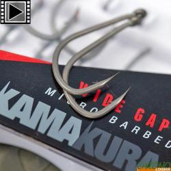 Hameçon Korda Kamakura Wide Gape (par 10) n° 8