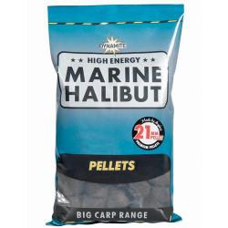 Pellets Dynamite Baits Marine Halibut Pré Percés 21mm 900g