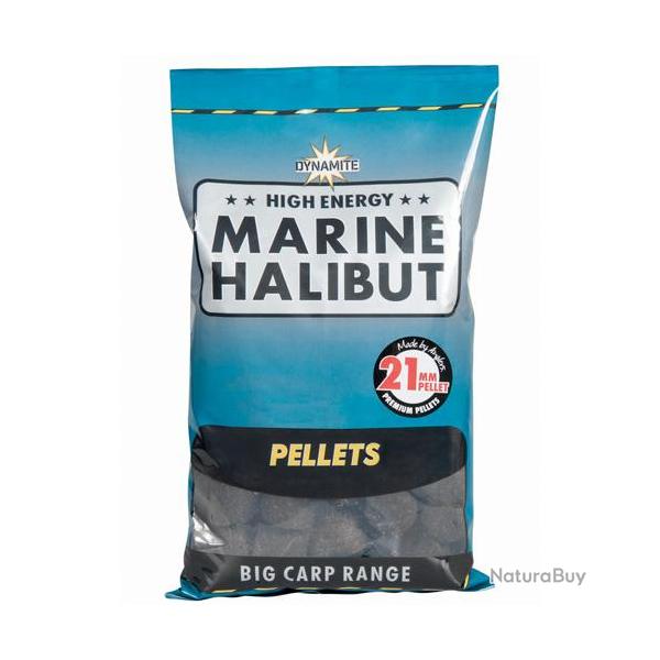 Pellets Dynamite Baits Marine Halibut Pr Percs 21mm 900g