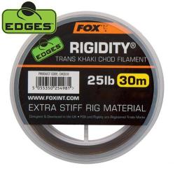 Monofilament Fox Edges Rigidity Chod Trans Khaki 30m 0.57mm