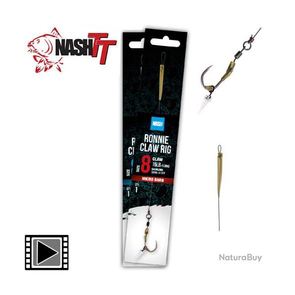 Bas de Ligne Nash Ronnie Claw Rig n 2