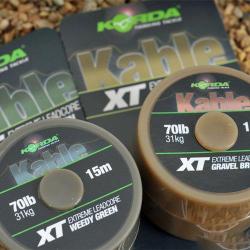 Leadcore Korda Kable XT Extreme 70lbs 15m Marron