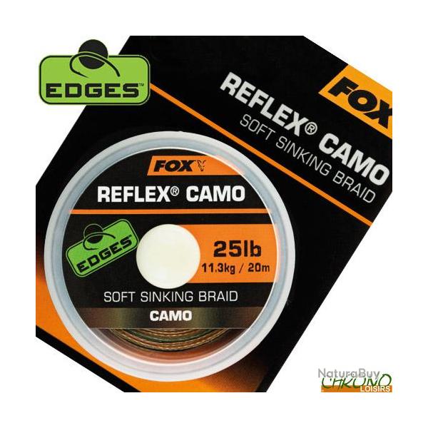 Tresse Fox Reflex Camo Soft Sinking 20m 25lbs