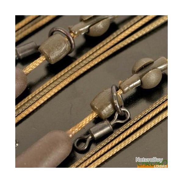 Montage Korda Leadcore Helicoptre 1m (par 3) Marron