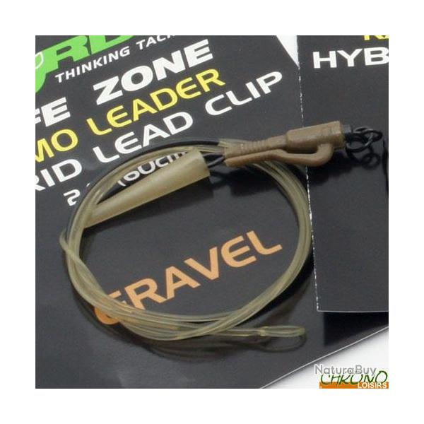 Montage Korda Leader Protect Camou Hybrid Lead Clip Marron