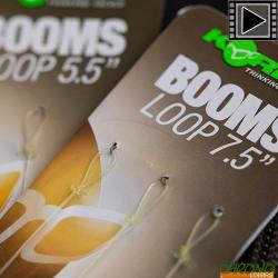 Montage Korda Fluorocarbon Boom Loop (par 3)  5,5'' - 12,7cm