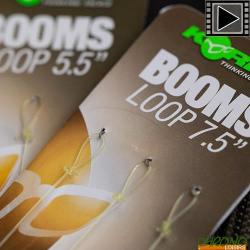 Montage Korda Fluorocarbon Boom Loop (par 3)  7,5'' - 17.8cm