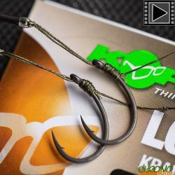 Bas de Ligne Korda Loop Rig Krank 18lbs (par 3) n° 4